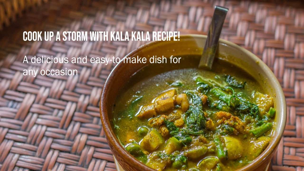 Kala Kala Recipe