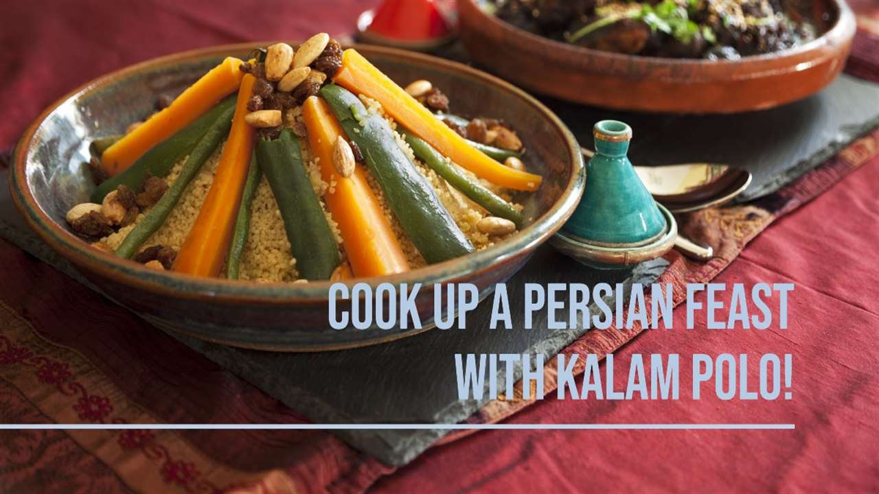 Kalam Polo Recipe Persian
